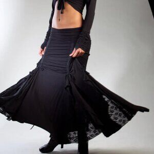Flamenco Skirt - Black